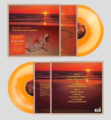 lp nieuw - belinda carlisle - ONCE UPON A TIME IN CALIFOR..., Verzenden, Zo goed als nieuw, Overige formaten