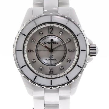 Chanel - J12 Diamants - H2423 - Dames - 2000-2010, Nieuw