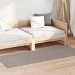 vidaXL Vloerkleden Rechthoekig LUGO Taupe 80 x 150 cm, Verzenden, Nieuw