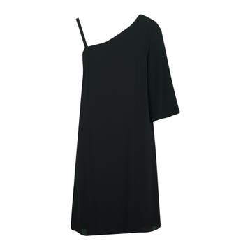 Senso • zwarte jurk July met open schouder • 42, Verzenden, Nieuw, Maat 36 (S), Senso