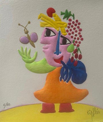 Ripollés (1932) - Chica con frutas