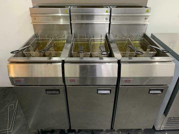 NIEUW! Gasfriteuse | 21 liter, Ophalen of Verzenden, Gebruikt, Fornuis, Frituur en Grillen