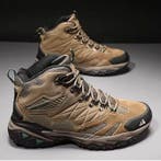 Heren Winter Hiking Boots Suède Hoog Antislip Outdoor Trek, Verzenden, Nieuw