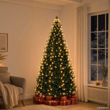vidaXL Kerstboomverlichting met 250 LEDs net 250 cm, Verzenden, Nieuw, Kunststof