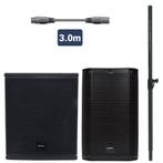 Citronic MonoSound CS1215A Bundel 15  Subwoofer En 12, Audio, Tv en Foto, Versterkers en Receivers, Verzenden, Nieuw, Overige merken