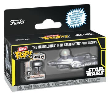 Star Wars Bitty POP! Ride Vinyl Figure N1 w/Mando 2,5 cm, Verzamelen, Ophalen of Verzenden, Nieuw