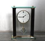 Tafelklok - Seiko Minimalistisch Glas, Metaal, Hout -