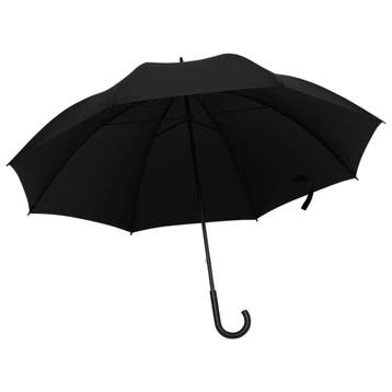 vidaXL Paraplu 130 cm zwart, Verzenden, Nieuw
