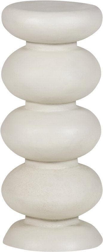 WOOOD Brilo Bijzettafel Metaal Creme 69x29x29, Nieuw