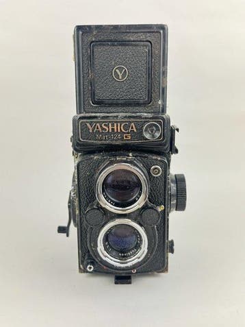 Yashica 124 mat G TLR Medium Format Film Camera with Case, Audio, Tv en Foto, Fotocamera's Analoog, Nieuw