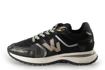 VIA VAI Sneakers in maat 40 Zwart, Verzenden, Zwart, VIA VAI, Sneakers of Gympen
