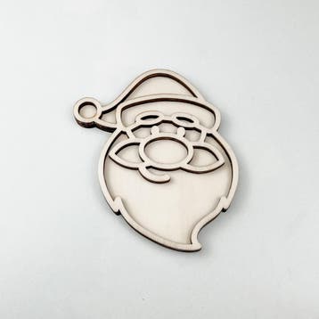 FiQ houten vulvorm Kerstman sensori van €9,95 voor €4,98, Ophalen of Verzenden, Nieuw