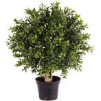 Buxus bol kunstplant op stam in pot Dia 25 cm - UV-bestend.., Huis en Inrichting, Ophalen of Verzenden
