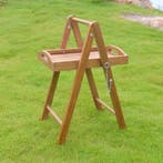 Bijzettafeltje Acacia met Uitneembaar Dienblad, Verzenden, Nieuw, Hout