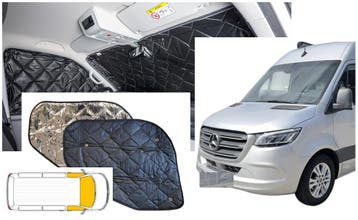Raamisolatie binnenzijde Mercedes Sprinter Black vanaf 2018, Ophalen of Verzenden, Nieuw