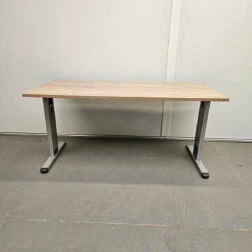Markant bureau met NIEUW blad - 160x80 cm, Ophalen of Verzenden, Nieuw