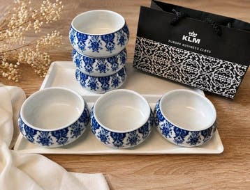 Marcel Wanders - Set kommen - Porselein - Zes