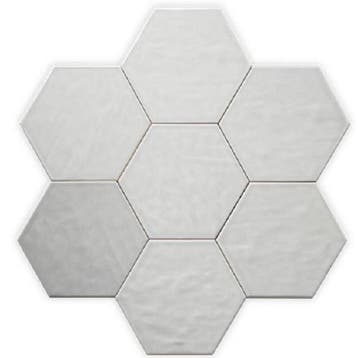 Sottocer Matrix Wandtegel - 17.5x20 cm - Hoogglans Grijs, Ophalen of Verzenden, Nieuw