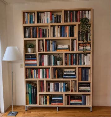 Boekenkast, Huis en Inrichting, Kasten | Boekenkasten, Minimalistisch design, 200 cm of meer, 150 tot 200 cm, Nieuw