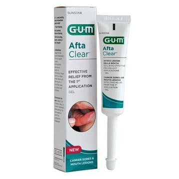 GUM Aftaclear gel 10 ml, Verzenden, Nieuw