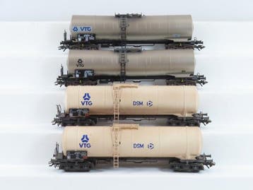 Märklin H0 - 47522/47523 - Modeltrein goederenwagonset (4) -, Nieuw