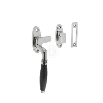 Intersteel Raamsluiting links Ton - chroom/ebbenhout, Verzenden, Nieuw
