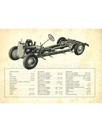 1938 MERCEDES BENZ TYPE 320 BROCHURE DUITS, Nieuw, Author