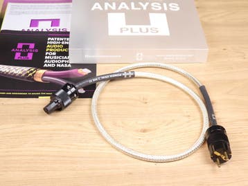 Analysis Plus Power Oval 2 Mk2 audio power cable 1,2 metre, Audio, Tv en Foto, Audiokabels en Televisiekabels, Ophalen of Verzenden