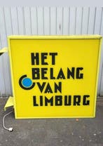 Lichtreclamebord Het belang van Limburg - HBVL - Reclamebord