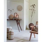 Light & Living Jenay klok Ø43 cm - zand - OUTLET B, Ophalen of Verzenden, Nieuw