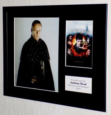 Merlin - Anthony Head (RIP) (Uther Pendragon) Premium, Nieuw