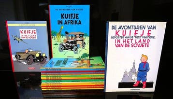 Kuifje 1 t/m 22 - Complete reeks SC + 4 extra albums - 26, Nieuw