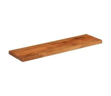Tafelblad Acacia 100x30cm | Retourdeal 65% Korting, Minder dan 50 cm, Gebruikt, 100 tot 150 cm, Rustiek