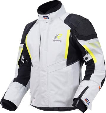 Rukka Shield-R Grijs Geel Textiele Motorjas, Motoren, Kleding | Motorkleding, Nieuw met kaartje, Jas | textiel, Rukka, Heren
