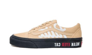 Vans UA Old Skool VLT LX Patta Mean Eyed Cat Almond Buff, Nieuw