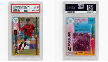 2006 Panini World Cup Cristiano Ronaldo #169 Rookie - PSA 6, Nieuw