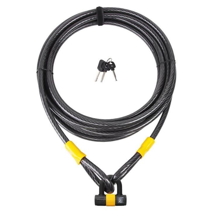 VINZ Kibo Kabelslot ART / VBV / CCV - 10 Meter, Motoren, Accessoires | Sloten, Verzenden