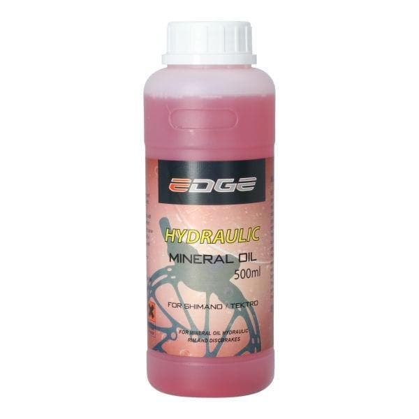 Remvloeistof Edge minerale olie - rood (500 ml), Fietsen en Brommers, Fietsonderdelen, Nieuw, Verzenden