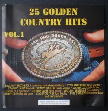 cd - Various - 25 Golden Country Hits, Verzenden, Zo goed als nieuw