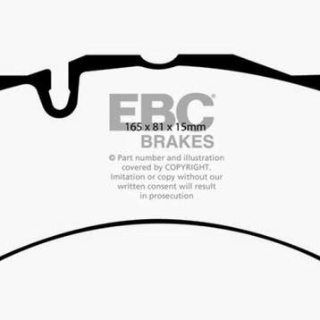 EBC 06-08 Ferrari 599 6.0 Redstuff Front Brake Pads, Ophalen of Verzenden, Nieuw