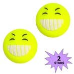 Fako Bijoux - Tennisdemper - Emoji - Happy - 2 Stuks, Sport en Fitness, Tennis, Verzenden, Nieuw