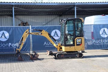 Veiling: Minigraver Caterpillar 301.8 Diesel 16kW 2019, Zakelijke goederen, Ophalen, Graafmachine