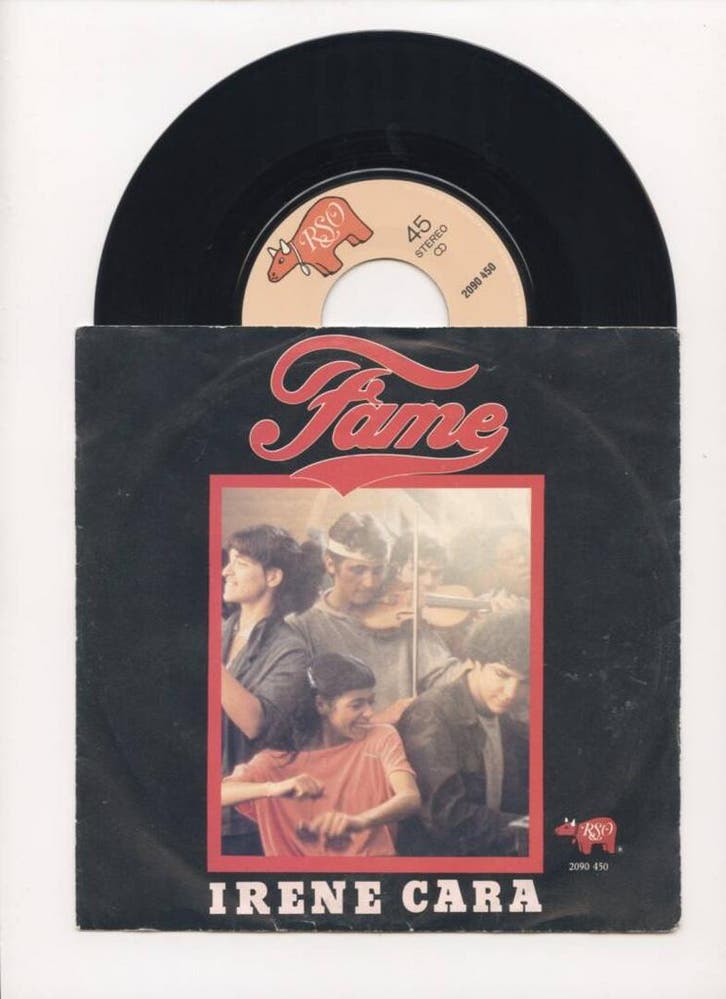 Irene Cara – Fame / Never Alone (1-7-Vinyl-Single), Cd's en Dvd's, Vinyl Singles, Ophalen of Verzenden