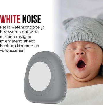 2dekans | White Noise Machine - Slaaphulpen - Witte Ruis -, Ophalen of Verzenden, Zo goed als nieuw