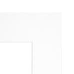 Passe Partout Wit 40x50 cm - Uitsnede 27x34 cm, Ophalen of Verzenden, Nieuw