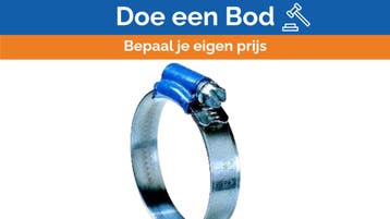 Bieden: ABA Hose clamp stainless steel - 58-75mm - 64400075S, Ophalen of Verzenden, Nieuw, Kombuis en Sanitair, Zeilboot of Motorboot