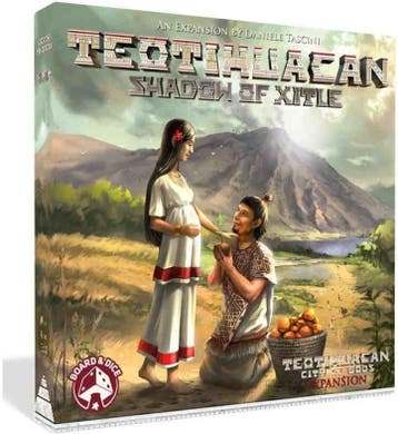 Teotihuacan - Shadow of Xitle | Board and Dice SC -, Hobby en Vrije tijd, Gezelschapsspellen | Bordspellen, Verzenden, Nieuw
