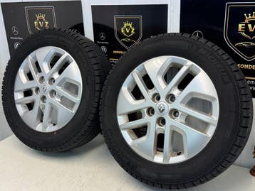Org. 2 stuks 215/60R17C inch Renault Trafic2016 velg band, Banden en Velgen, 17 inch, Personenwagen, Zomerbanden