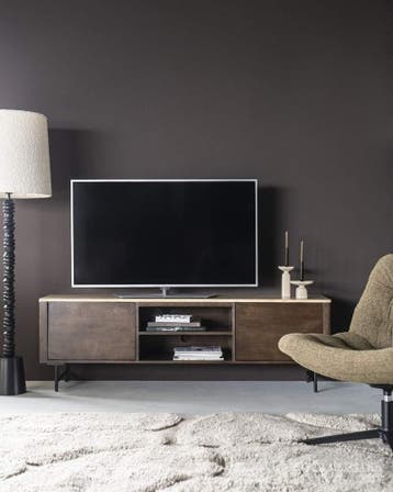 TV Meubel Lio 170 cm - 2deurs - 95902 - tv-meubels, Nieuw, Overige materialen