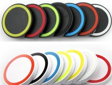 Draadloze oplader QI lader draadloos iphone wireless charger, Telecommunicatie, Mobiele telefoons | Telefoon-opladers, Verzenden